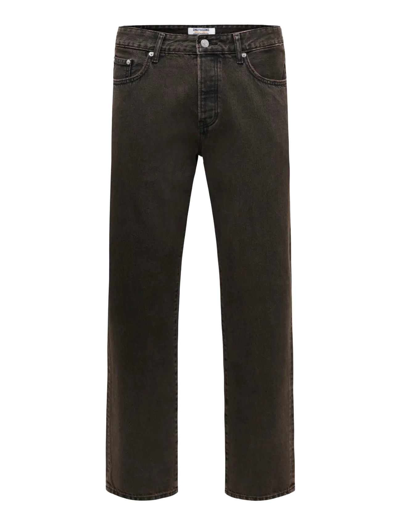 ONLY & SONS ONSEDGE STRAIGHT BROWN 7462 TAI DNM NOOS - Riided - BROWN STONE / brown