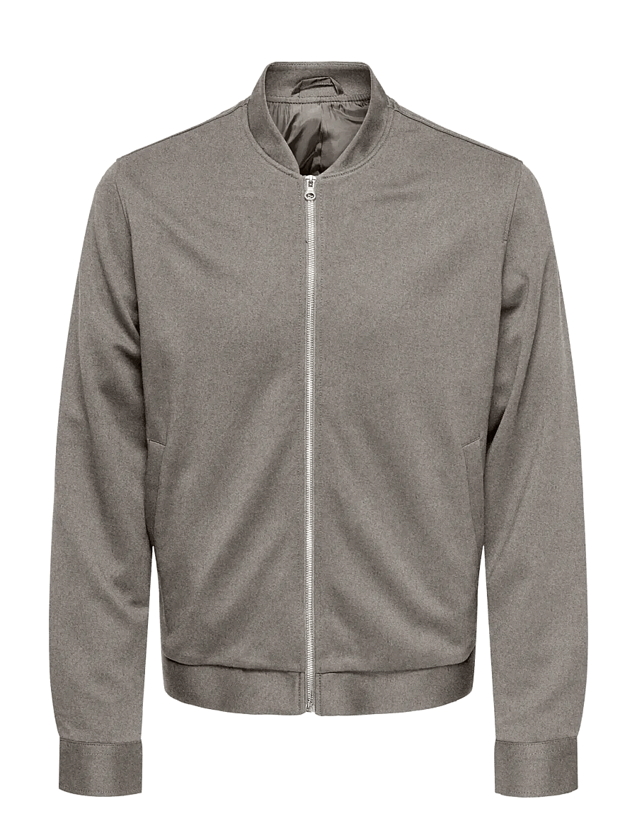 ONLY & SONS - ONSMARK BRUSH PIQUE 0353 BOMBER - fall jackets - falcon - 0