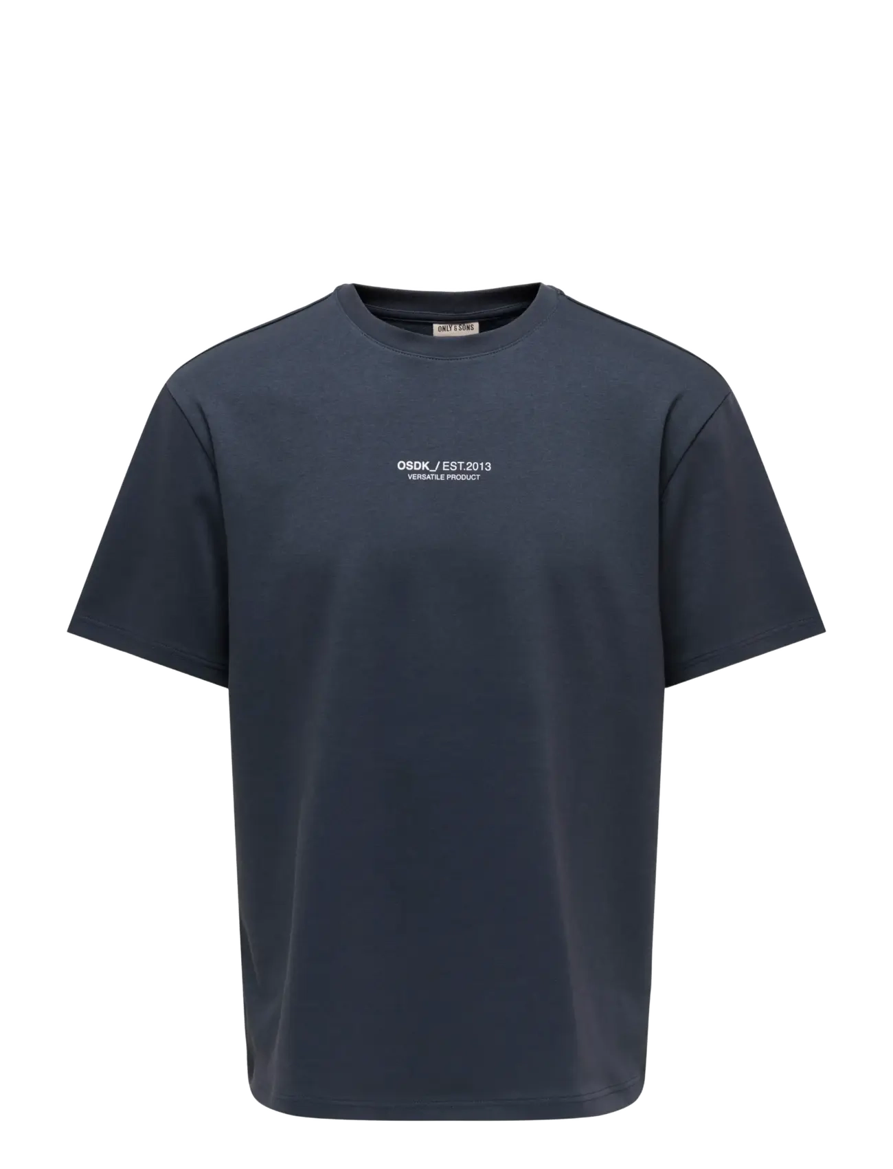 ONLY & SONS ONSCASPIAN AIRFLEX PROCESS BOXY SS TEE - Looks for less - BLUE NIGHTS / navy