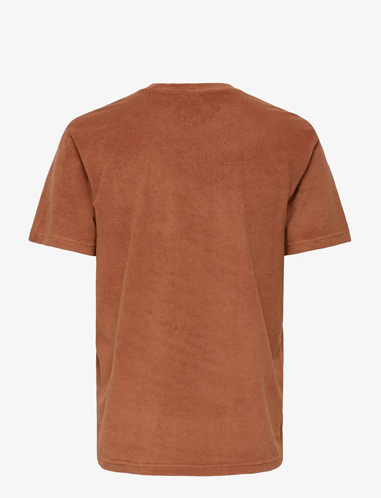 ONLY & SONS - ONSTELLAS REG SS FROTTE TEE - lühikeste varrukatega t-särgid - rustic brown - 2