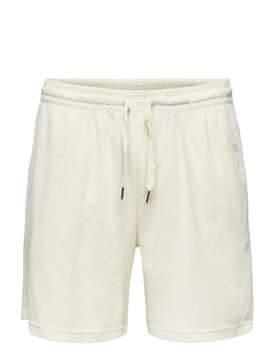 ONLY & SONS - ONSTELLAS REG SHORTS - casual shorts - egret - 0