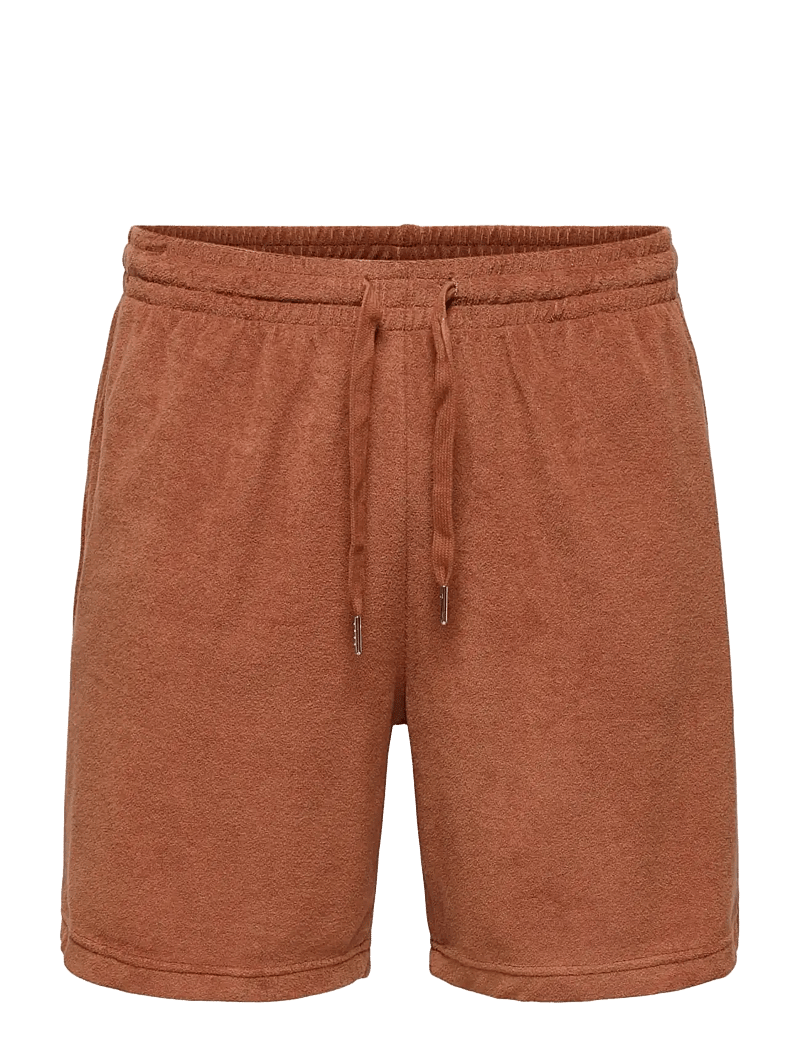 ONLY & SONS - ONSTELLAS REG SHORTS - casual shorts - rustic brown - 1