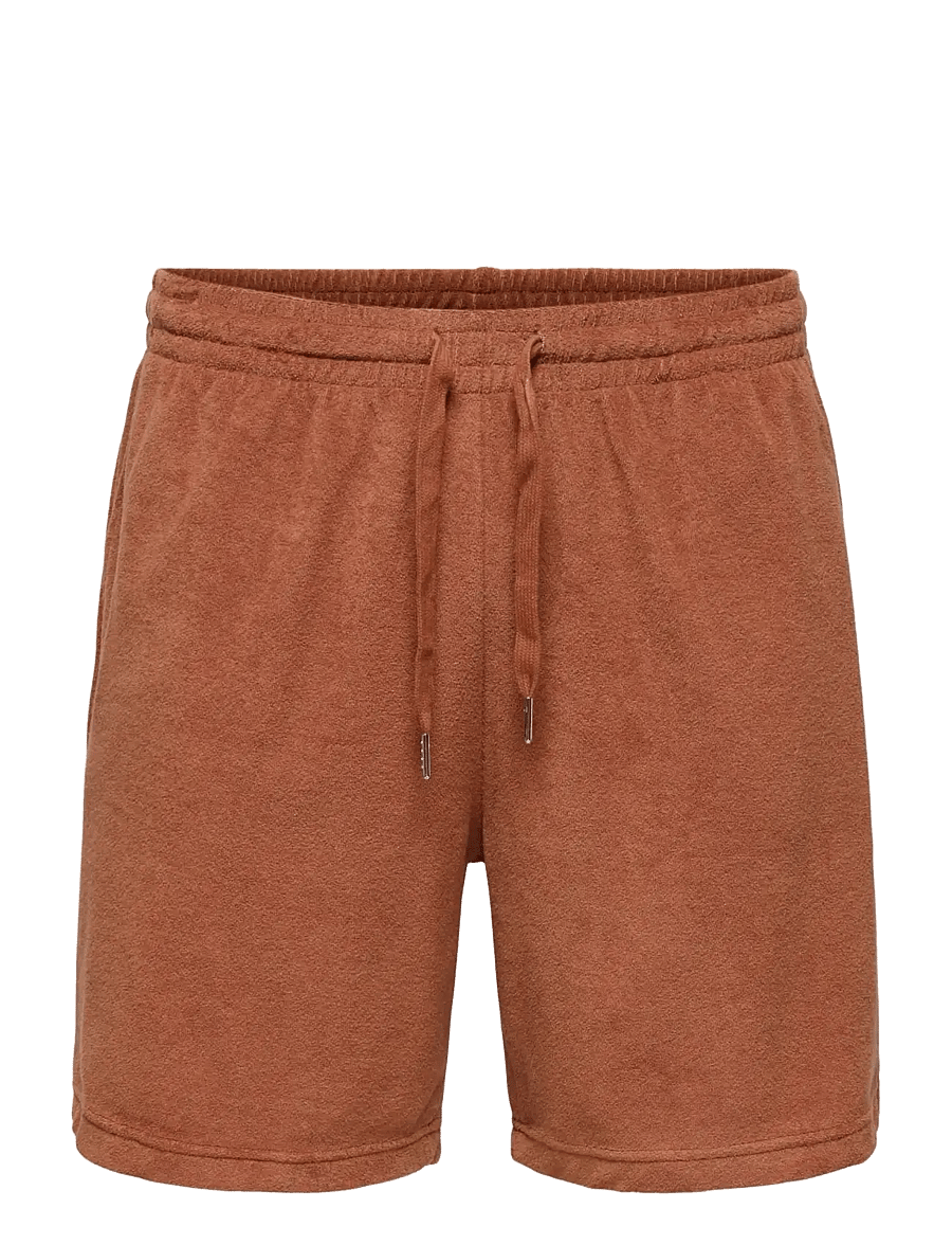 ONLY & SONS - ONSTELLAS REG SHORTS - casual shorts - rustic brown - 1