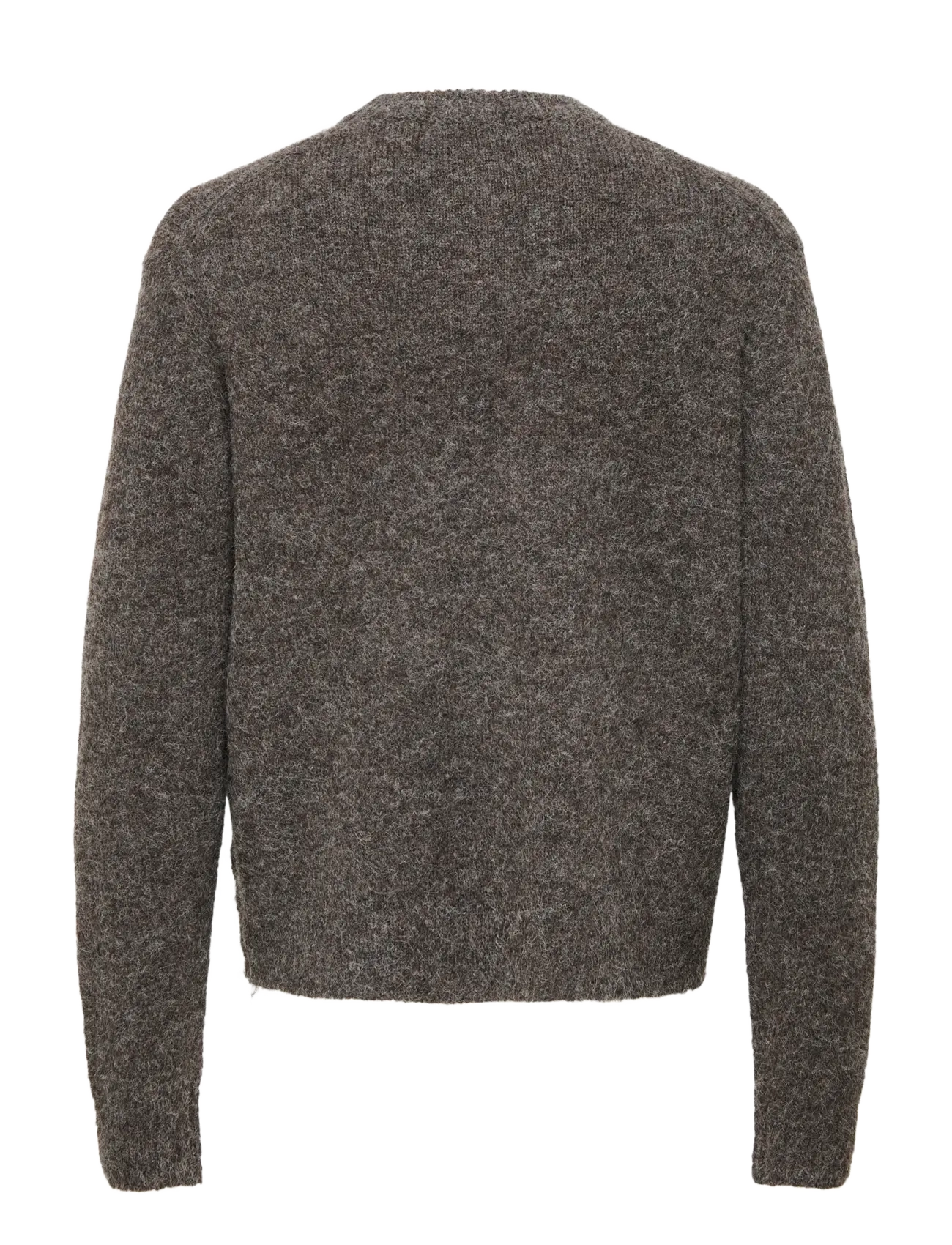 ONLY & SONS - ONSHALE LS RLX CREW KNIT NOOS - demitasse - 2
