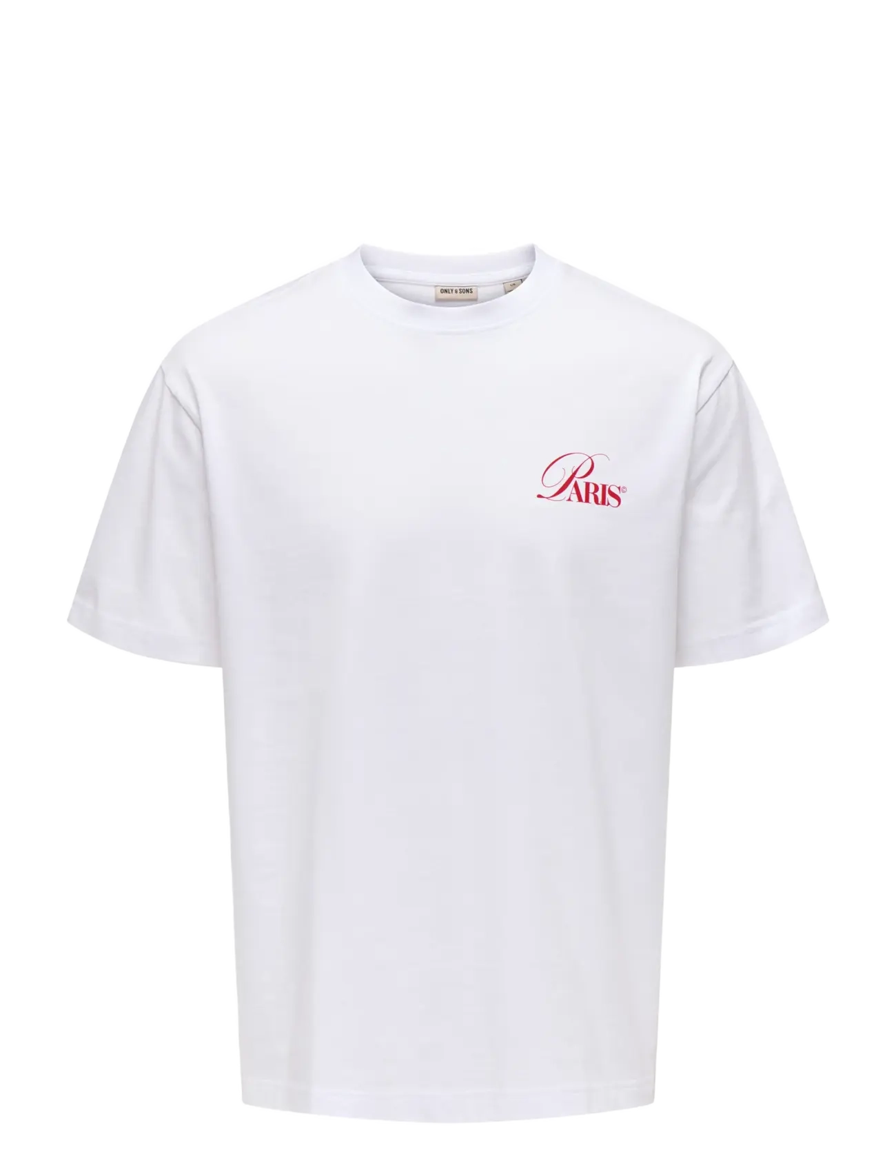 ONSFRED ELEGANTS RLX SS TEE - BRIGHT WHITE