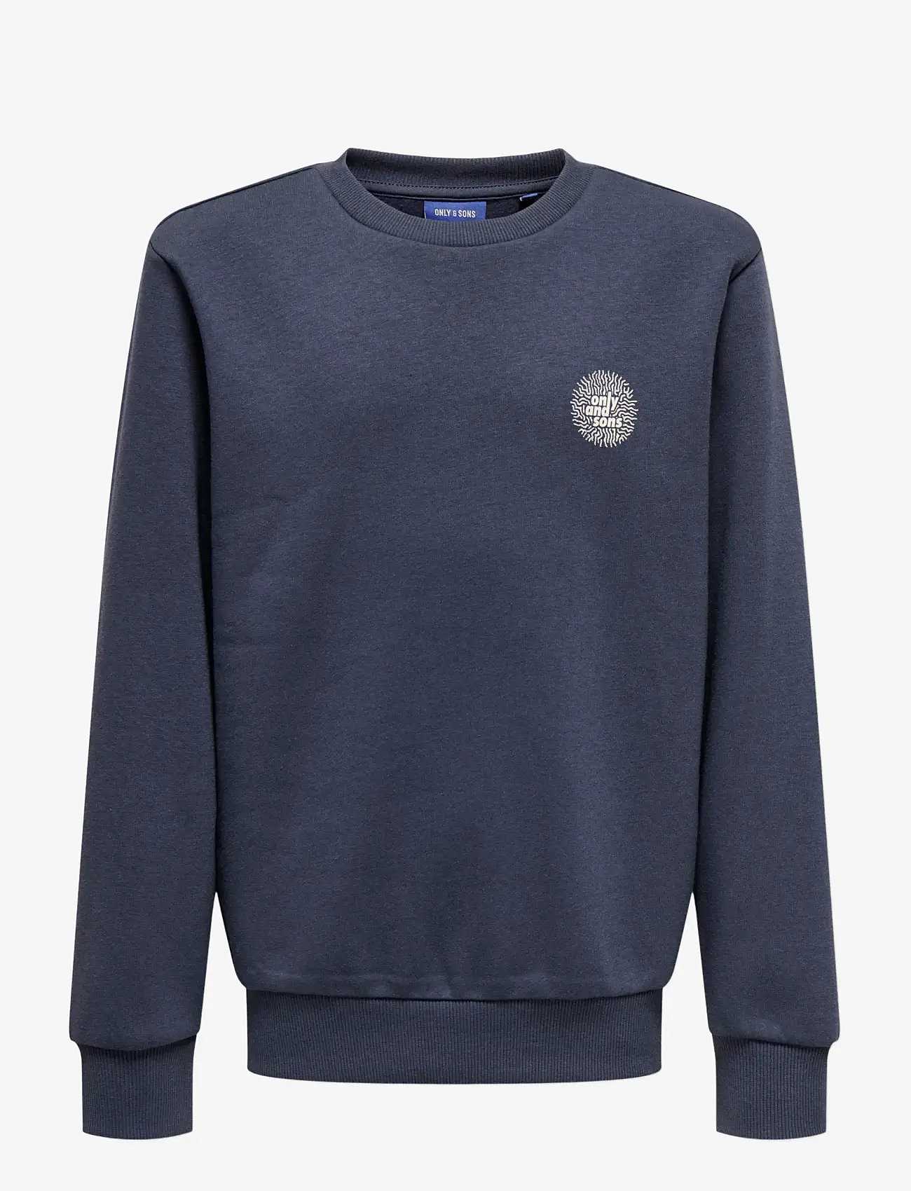 ONLY & SONS - OSJCERES CELL REG LS CREW SWT - dressipluusid - blue nights - 0