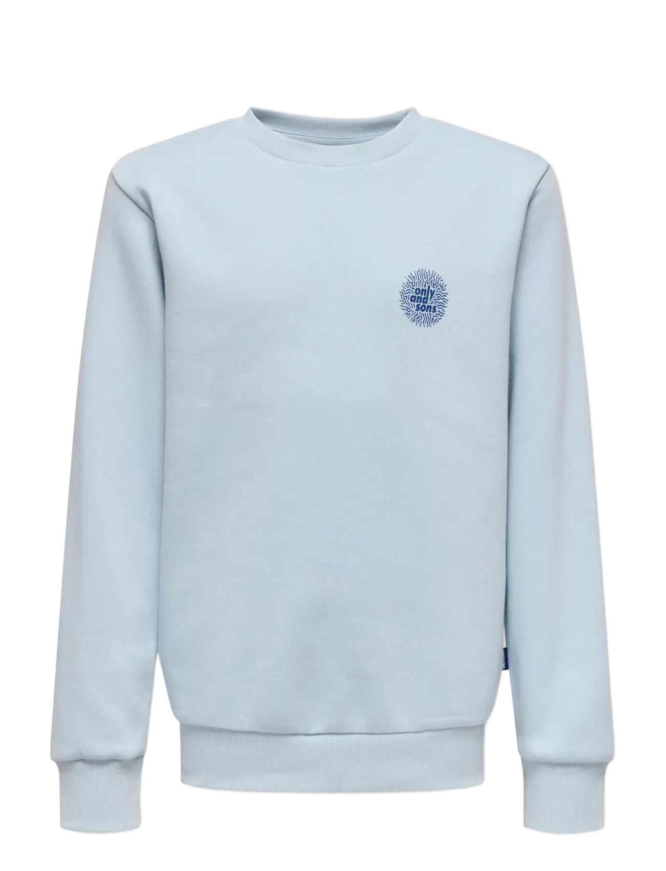 ONLY & SONS OSJCERES CELL REG LS CREW SWT - 4 for 3 - SKYWAY / blue