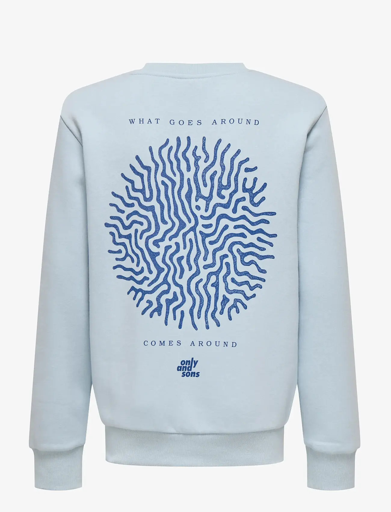 ONLY & SONS - OSJCERES CELL REG LS CREW SWT - sweatshirts - skyway - 1