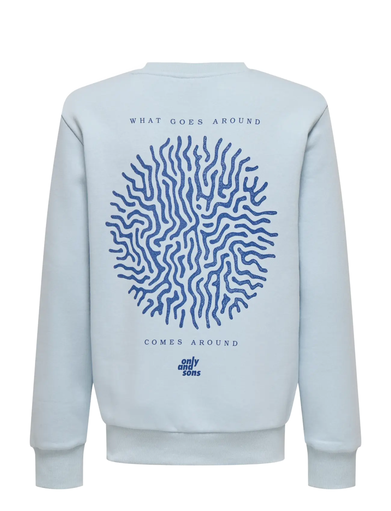 ONLY & SONS - OSJCERES CELL REG LS CREW SWT - sweatshirts - skyway - 1