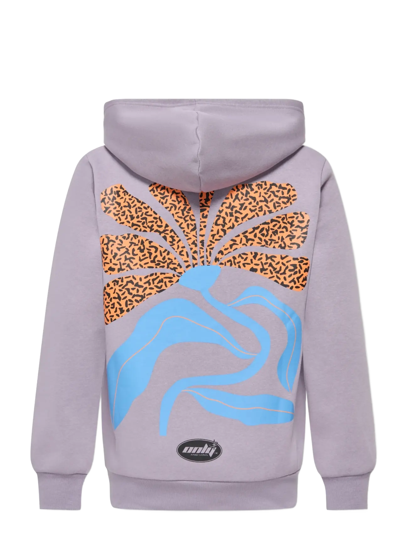 ONLY & SONS - OSJMENDEZ REG LS HOODIE SWT - džemperiai su gobtuvu - lavender gray - 1