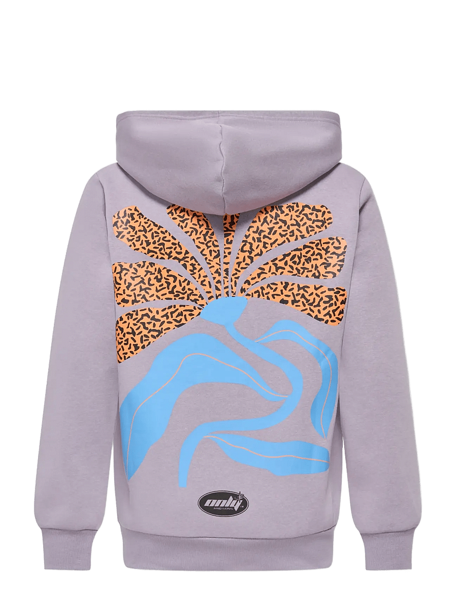 ONLY & SONS - OSJMENDEZ REG LS HOODIE SWT - džemperiai su gobtuvu - lavender gray - 1