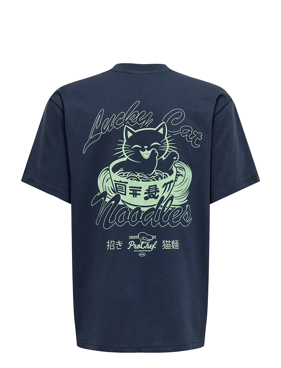 ONLY & SONS - OSJAXEL SUNNY RLX SS TEE JRS - blue nights - 1