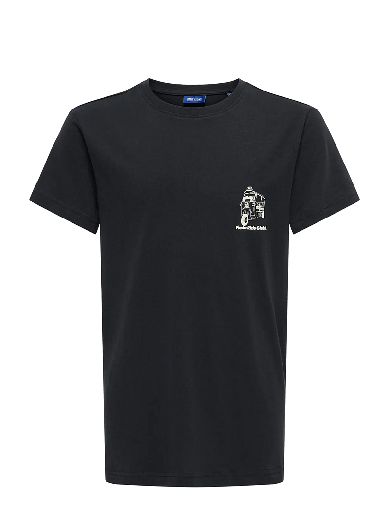 ONLY & SONS - OSJTACO REG SS TEE JRS - jet black - 0