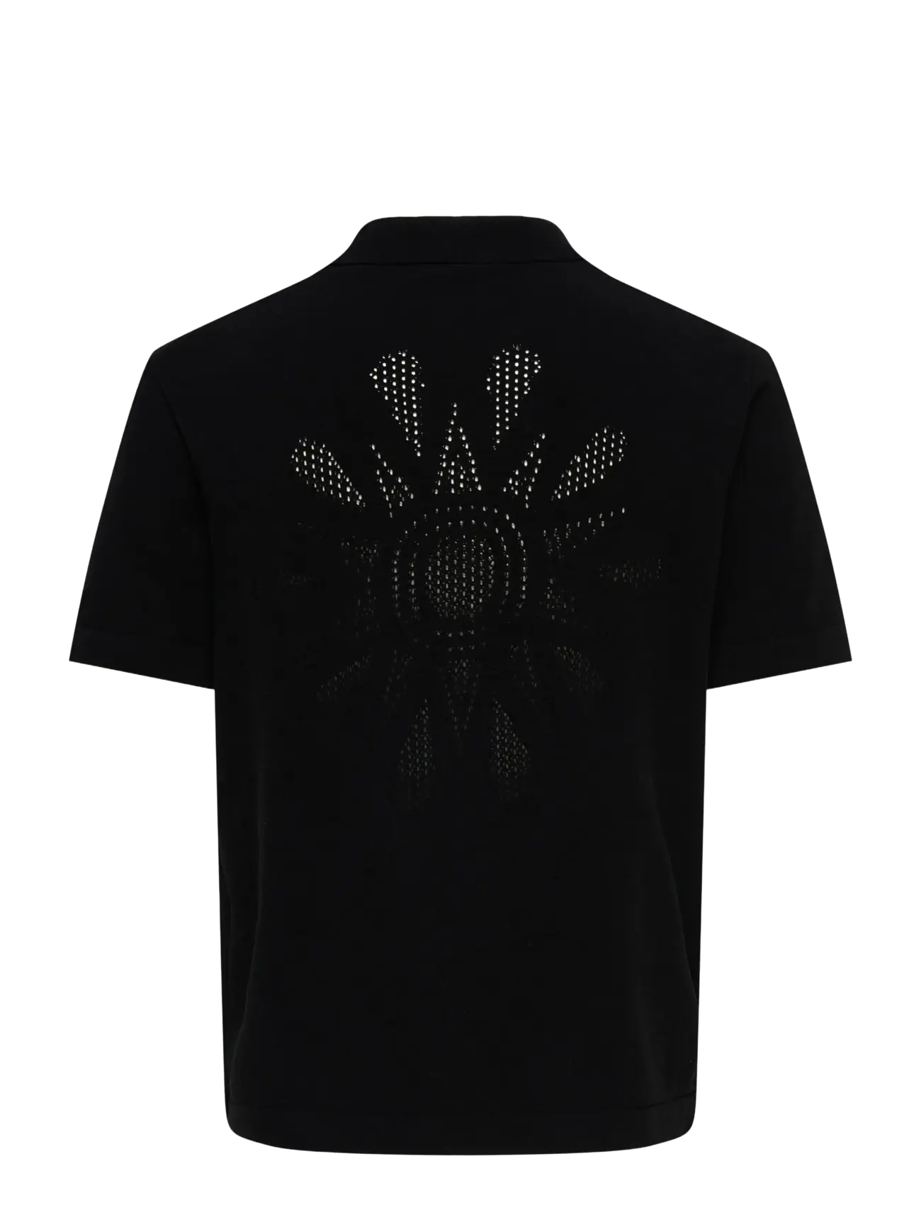 ONLY & SONS - ONSJAM LIFE REG SS SHIRT KNIT - knitted polos - black - 2