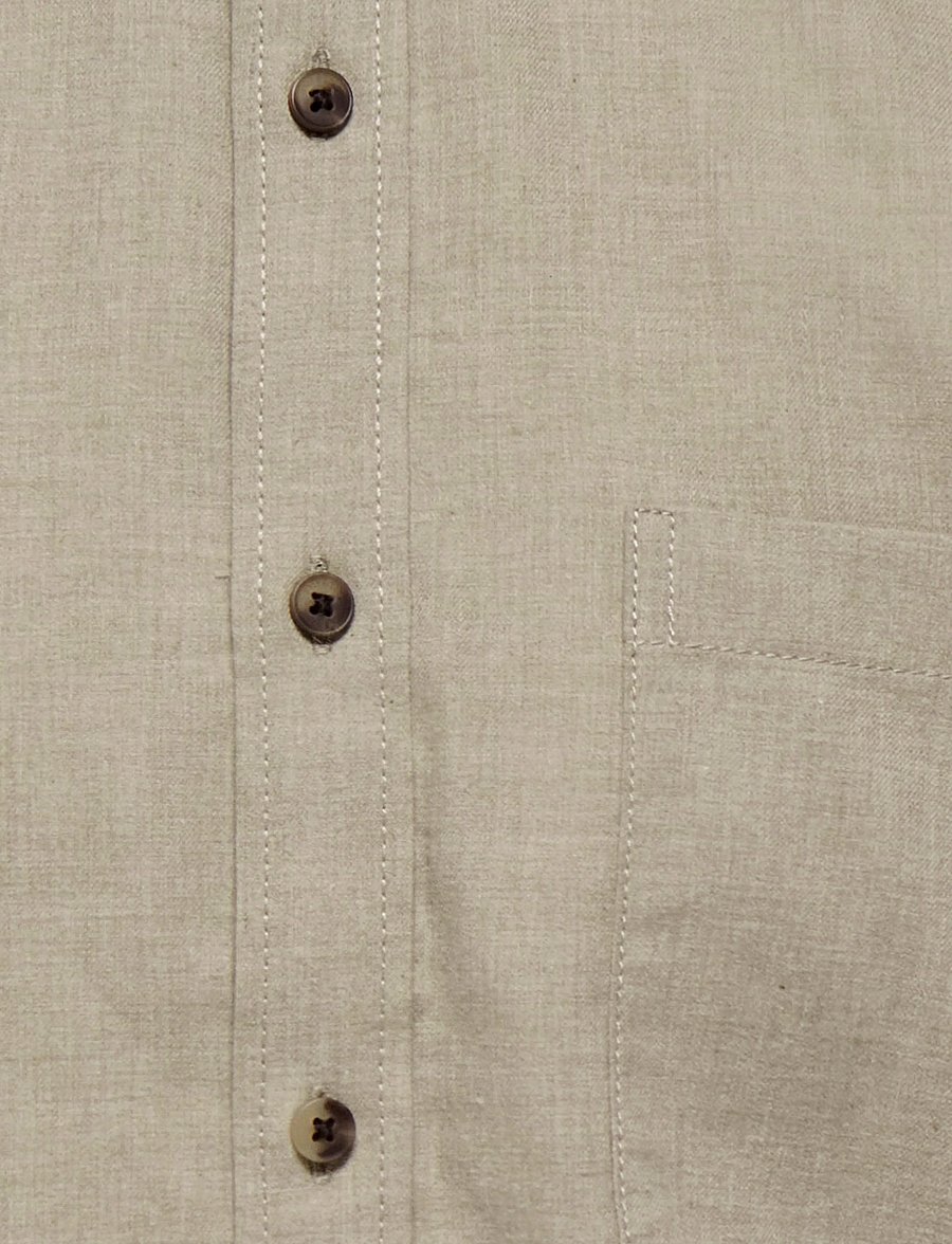 ONLY & SONS - ONSJUPITER REG FIT LS SHIRT NOOS - freizeithemden - chinchilla - 2