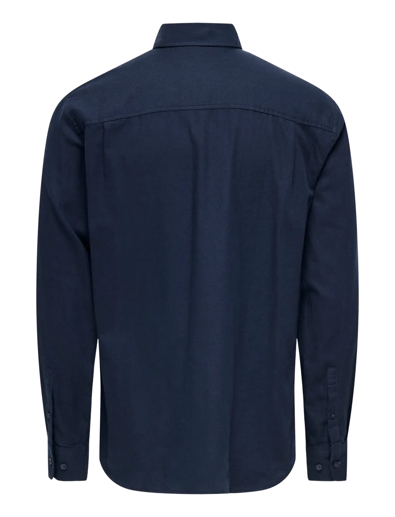 ONLY & SONS - ONSMARS REG FIT LS SHIRT NOOS - black iris - 1