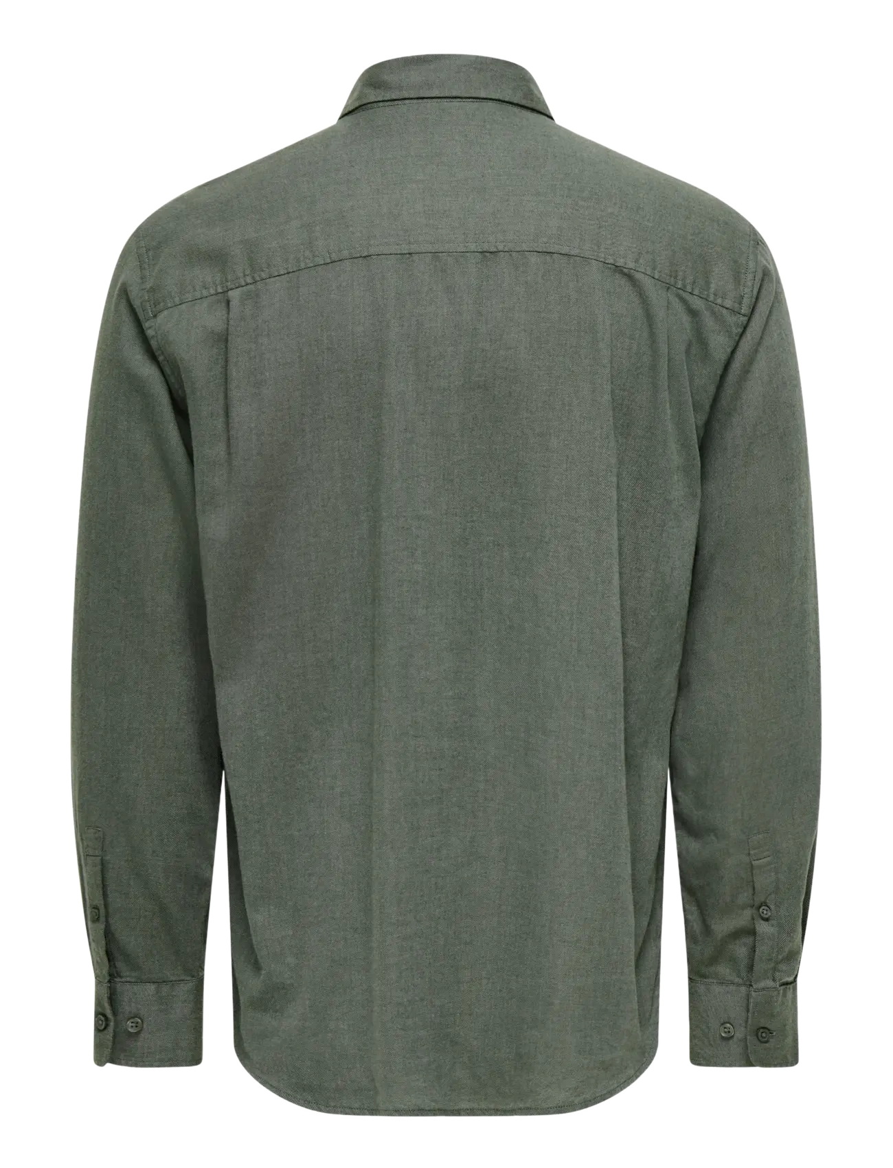 ONLY & SONS - ONSMARS REG FIT LS SHIRT NOOS - castor gray - 1