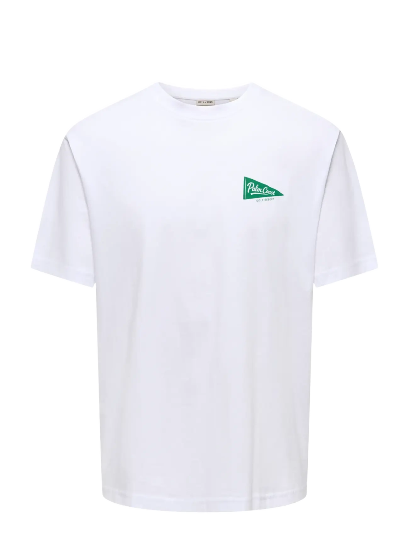 ONLY & SONS ONSTHEO RLX SS TEE SR FT - Clothing - BRIGHT WHITE / white