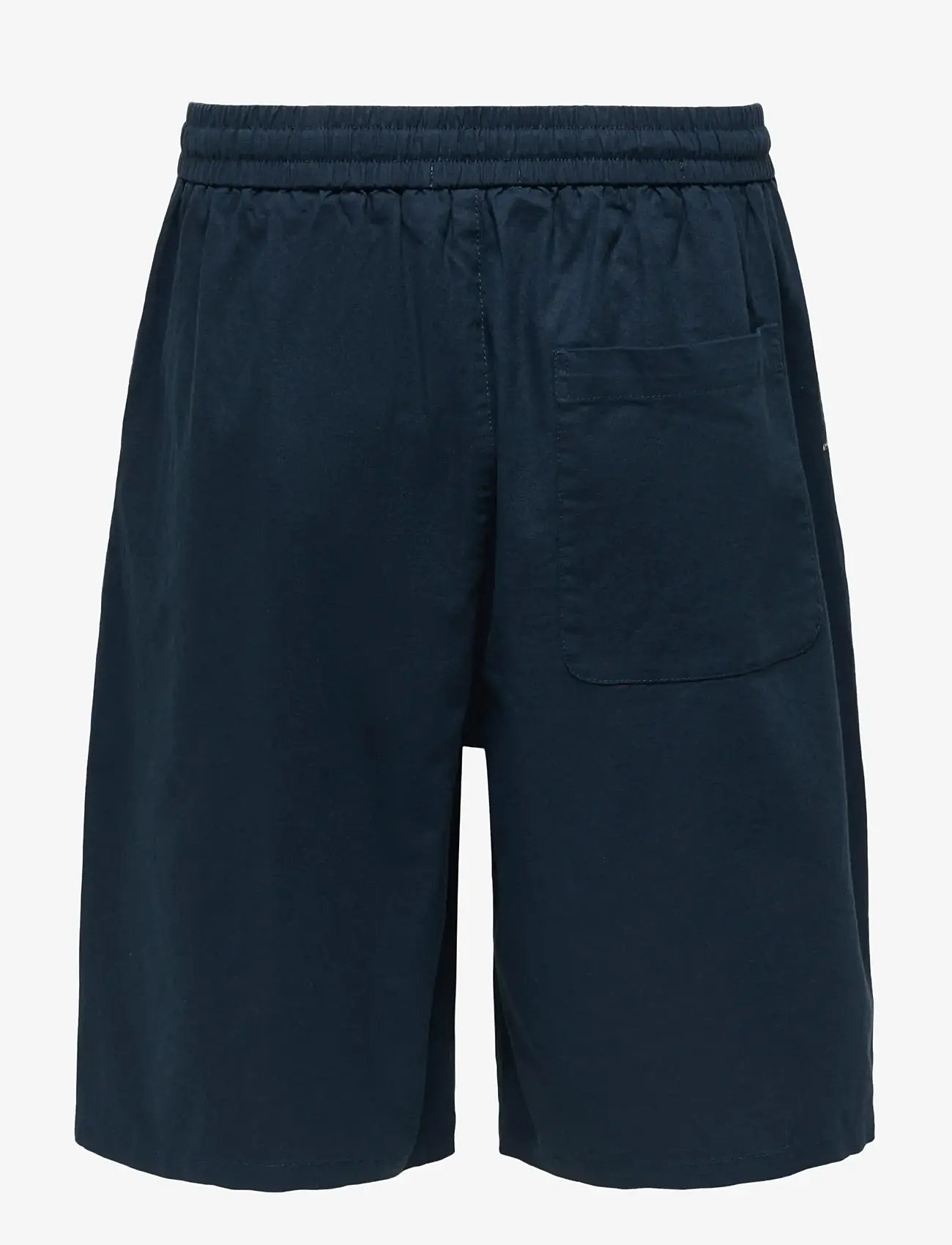 ONLY & SONS - ONSDAVES WIDE COT LIN 0007 SHORTS - hørshorts - dark navy - 2