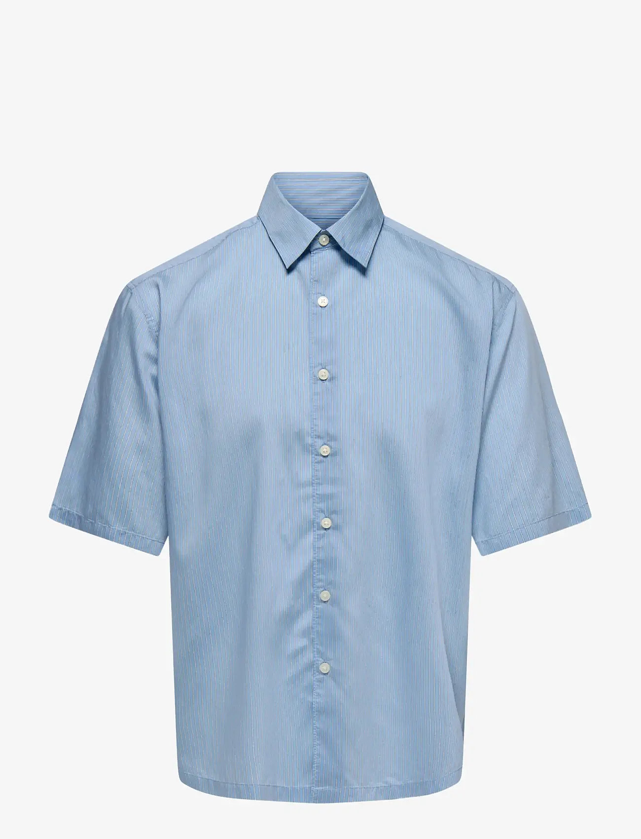 ONLY & SONS - ONSATTICUS SS RLX STRIPE SHIRT FRML - stribede skjorter - bel air blue - 0