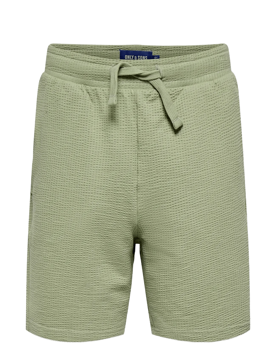 ONLY & SONS - OSJKIAN LIFE REG STRP SHORT JRS NOOS - casual korte broeken - seagrass - 1