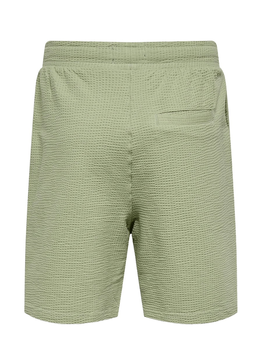 ONLY & SONS - OSJKIAN LIFE REG STRP SHORT JRS NOOS - casual korte broeken - seagrass - 2