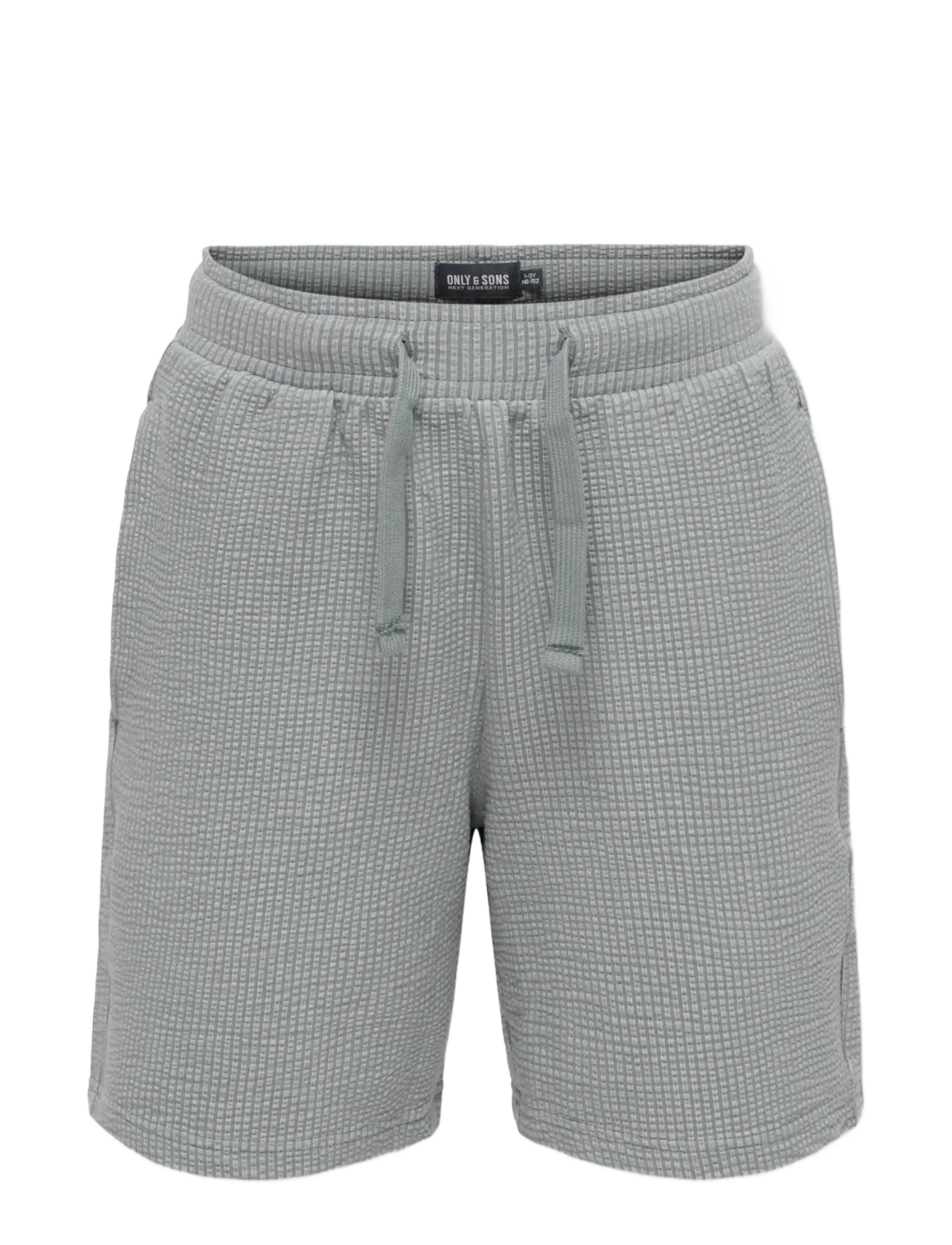 ONLY & SONS OSJKIAN LIFE REG STRP SHORT JRS NOOS - Riided - SEDONA SAGE / grey