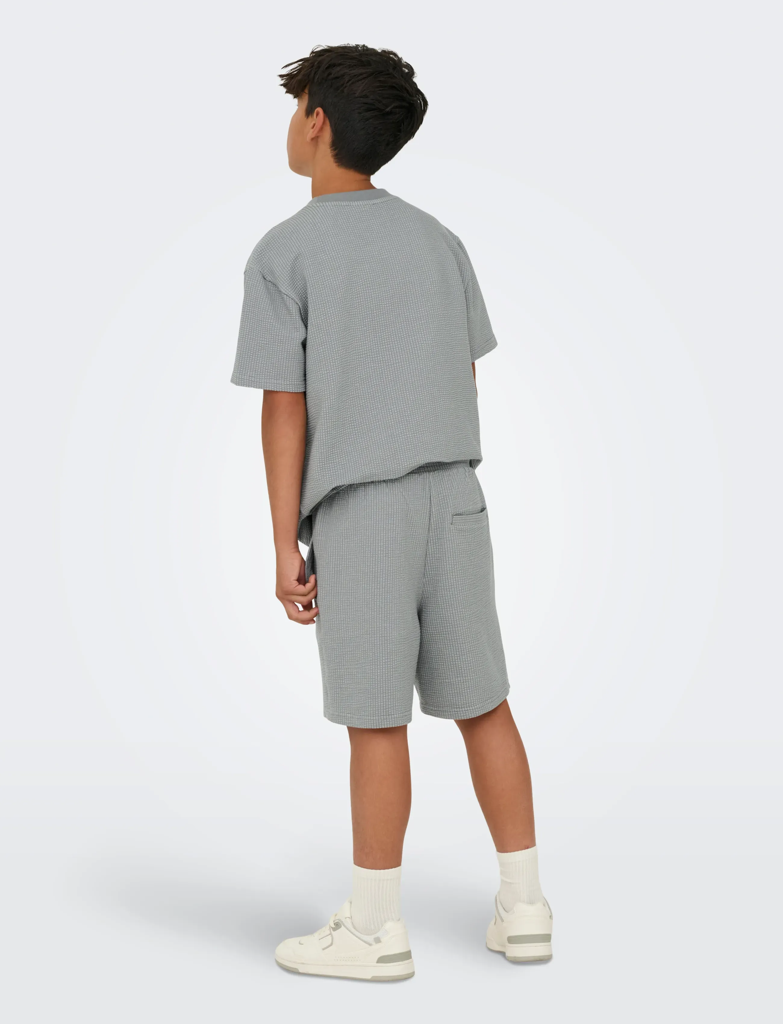ONLY & SONS - OSJKIAN LIFE REG STRP SHORT JRS NOOS - casual shorts - sedona sage - 3