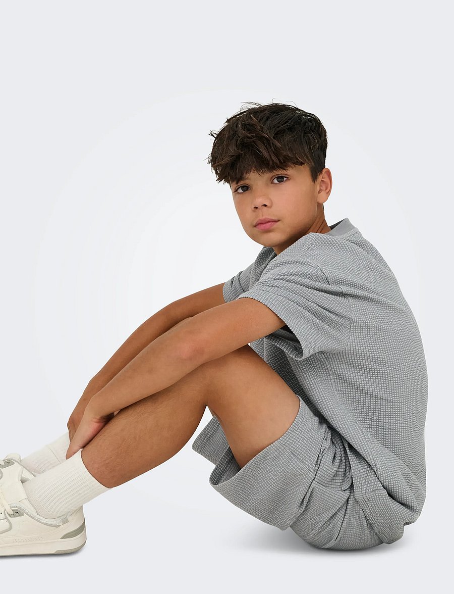 ONLY & SONS - OSJKIAN LIFE REG STRP SHORT JRS NOOS - casual shorts - sedona sage - 5