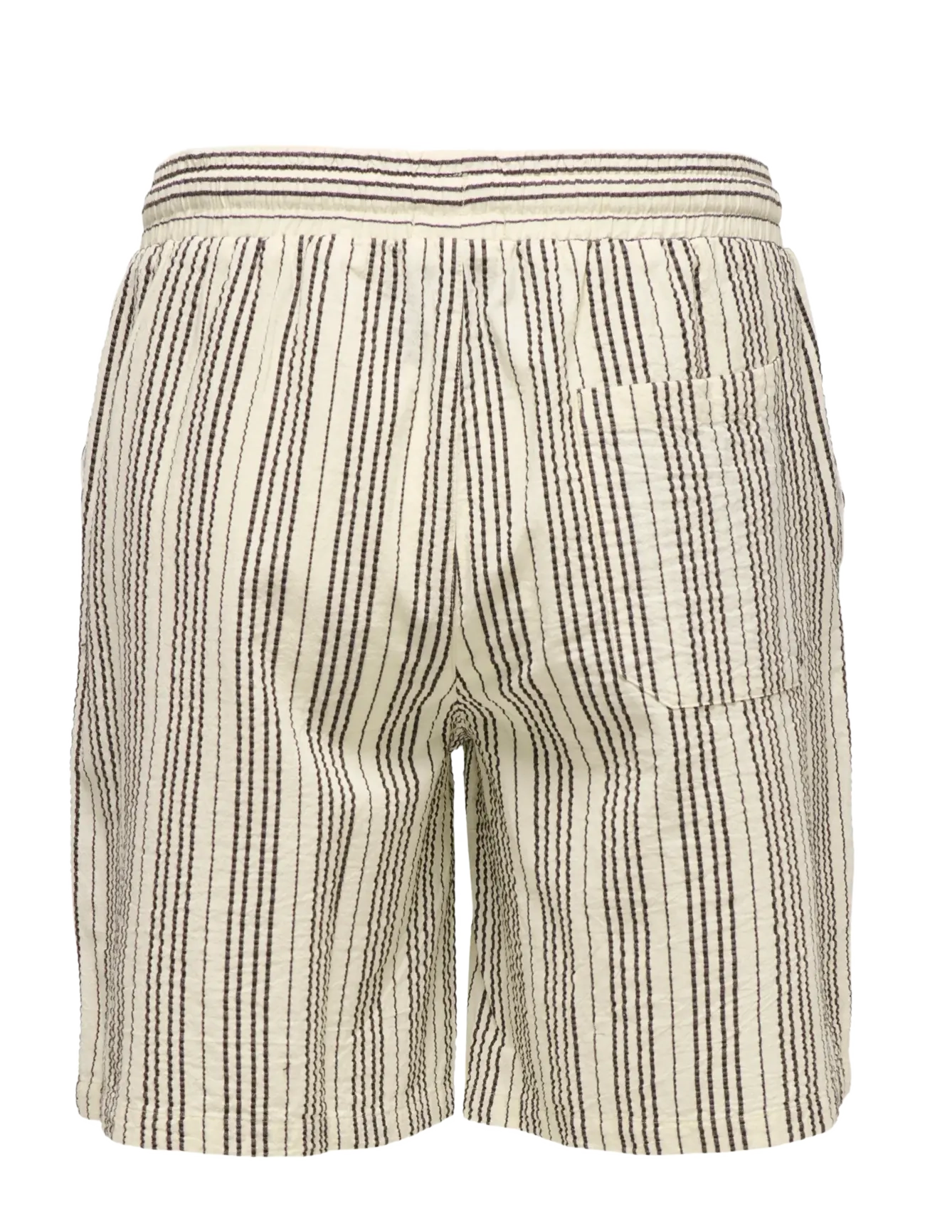 ONLY & SONS - ONSCRUZ SEERSUCKER JOGGER SHORTS - shorts - antique white - 1