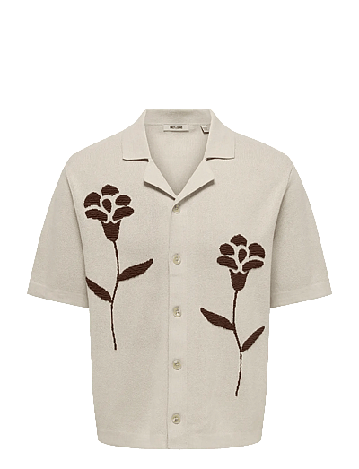 Onssonny Rlx Ss Shirt Knit - KortæRmede Poloer
