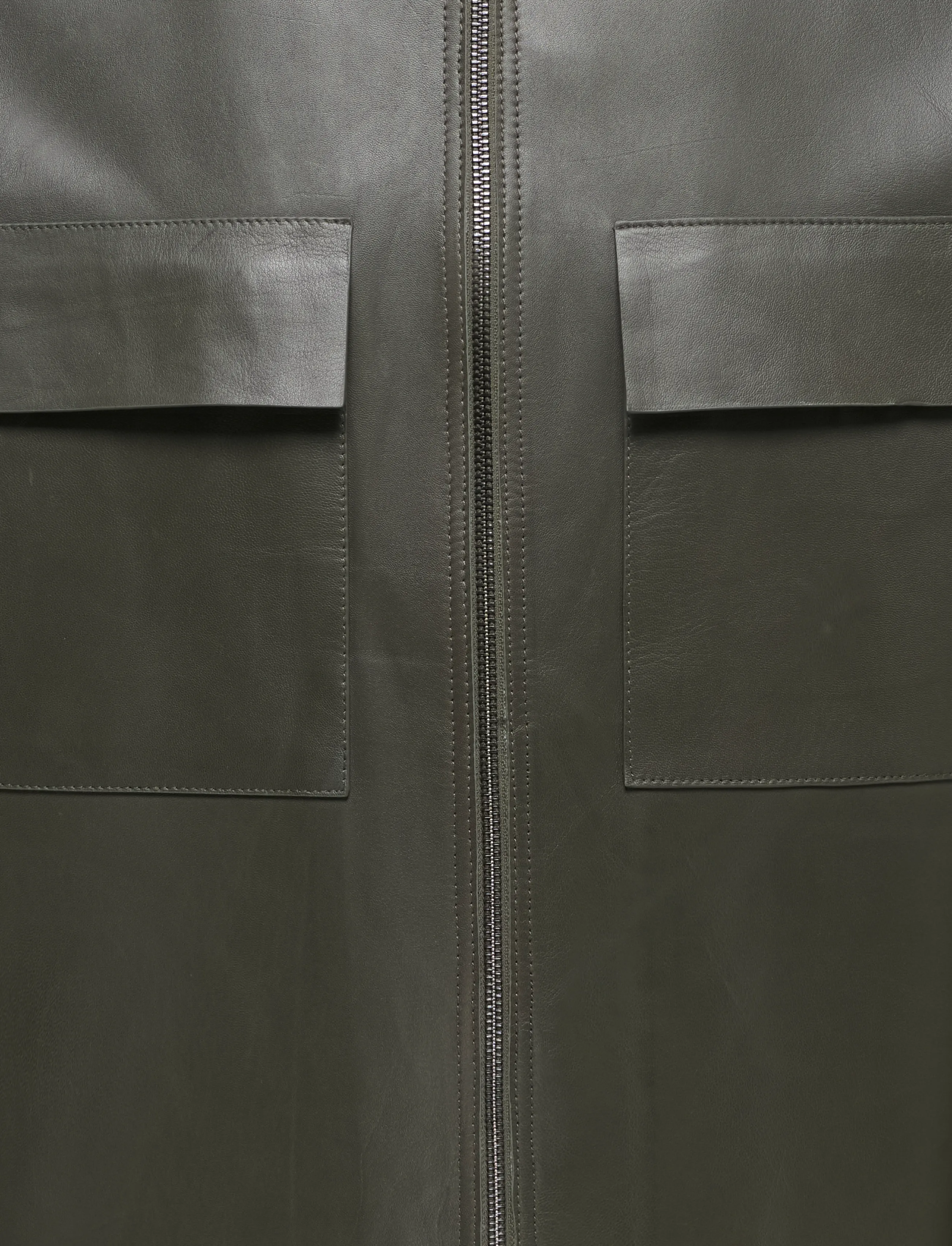 ONLY & SONS - ONSEARL LEATHER JACKET OTW FRML - fall jackets - beluga - 2