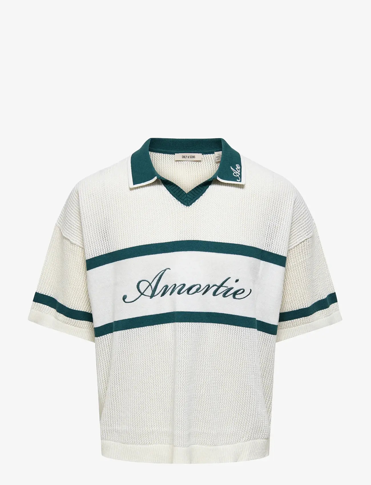 ONLY & SONS - ONSACE LIFE SPLIT NECK DS - lowest prices - mallard green - 0