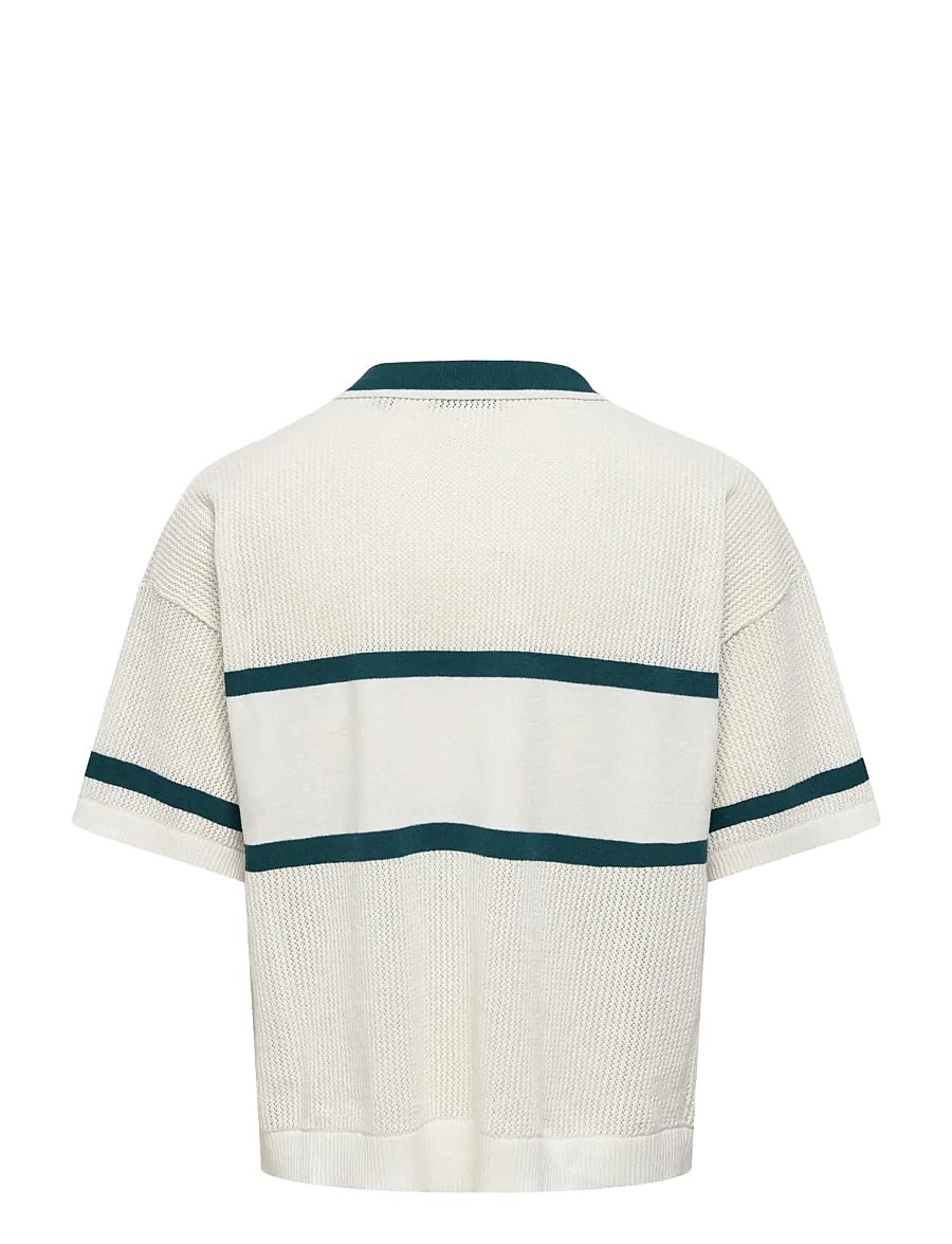 ONLY & SONS - ONSACE LIFE SPLIT NECK DS - prjónaðir pólóbolir - mallard green - 1