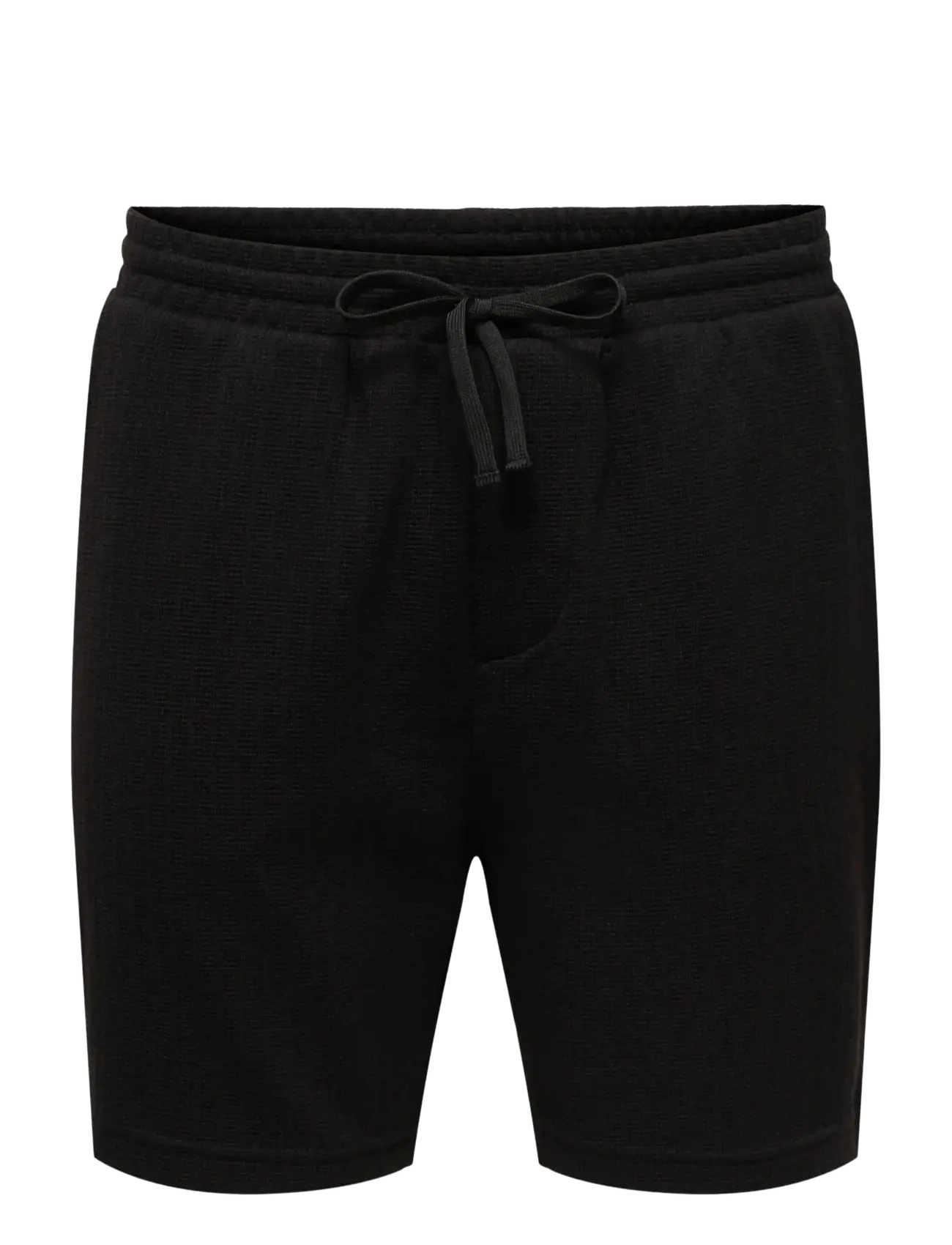 ONLY & SONS ONSTREY LIFE REG FRML SHORTS - Sweatshorts - BLACK / black