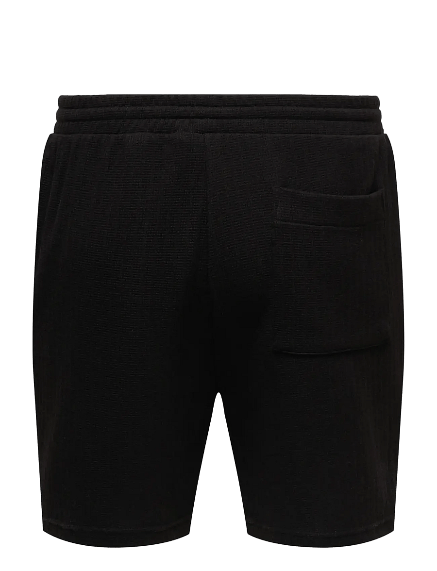 ONLY & SONS - ONSTREY LIFE REG FRML SHORTS - shorts en molleton - black - 1