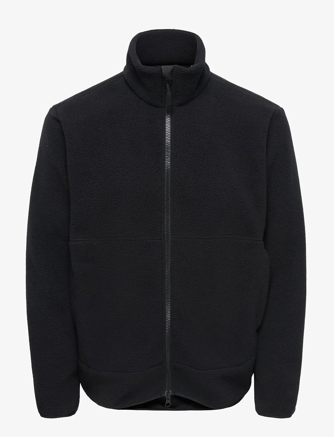 ONLY & SONS - ONSJASON PRTC FLEECE JACKET OTW NOOS - kevadjoped - black - 1