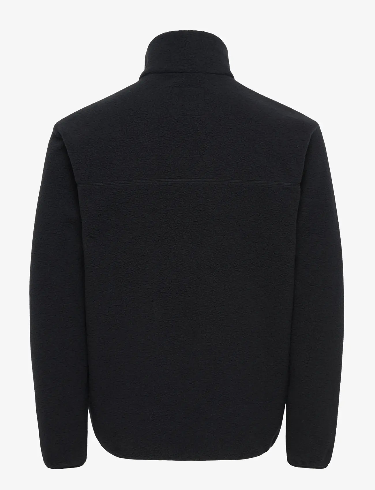 ONLY & SONS - ONSJASON PRTC FLEECE JACKET OTW NOOS - kevadjoped - black - 2