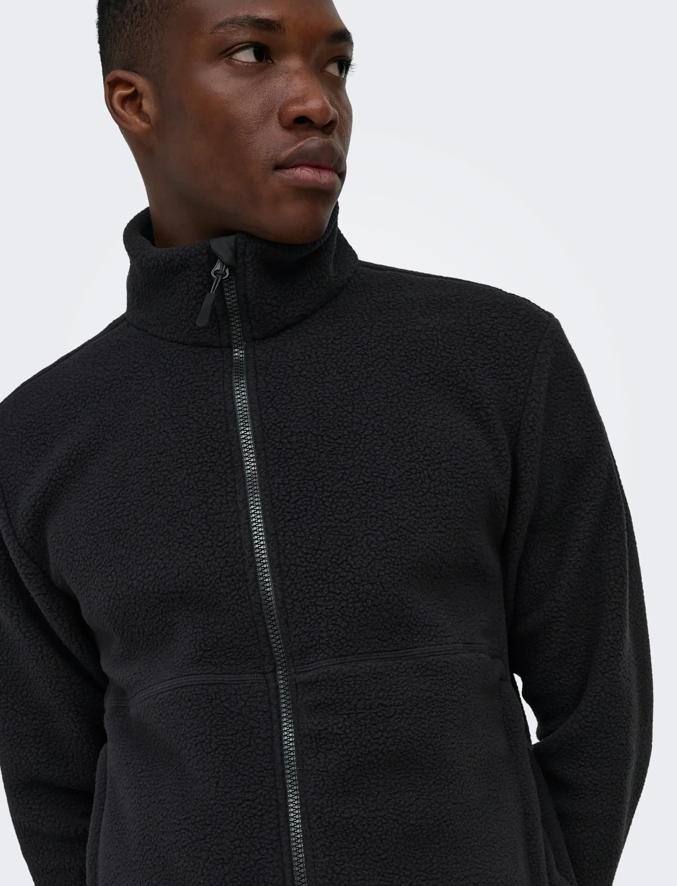 ONLY & SONS Onsjason Prtc Fleece Jacket Otw Noos bomberjackor herr – bild 6