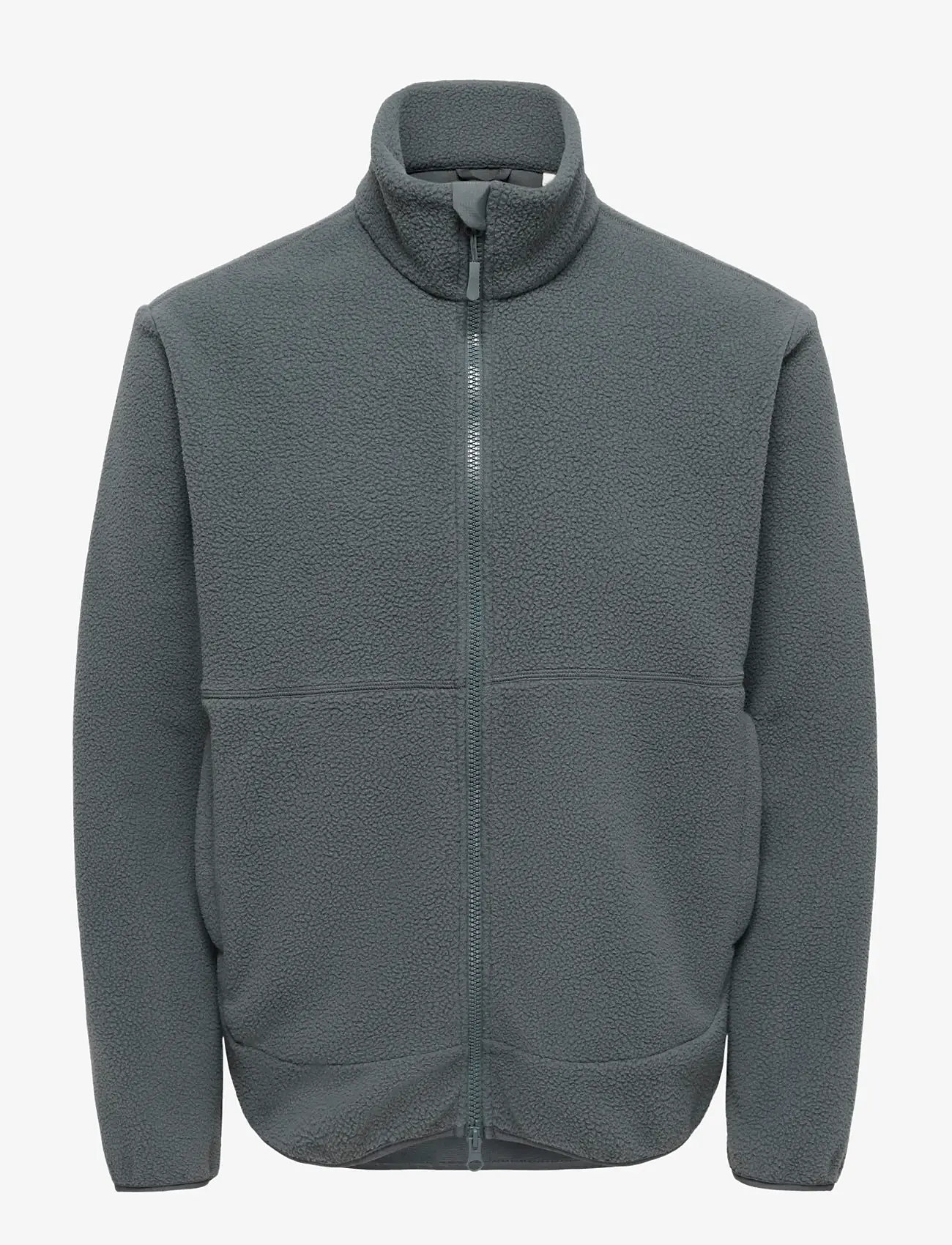 ONLY & SONS - ONSJASON PRTC FLEECE JACKET OTW NOOS - forårsjakker - grey pinstripe - 1