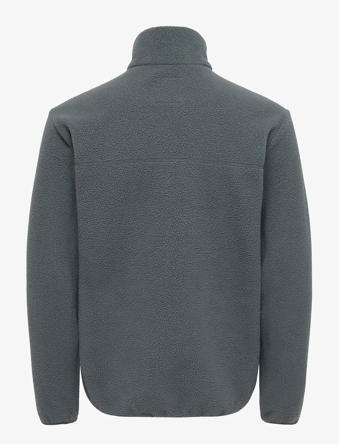 ONLY & SONS - ONSJASON PRTC FLEECE JACKET OTW NOOS - forårsjakker - grey pinstripe - 2