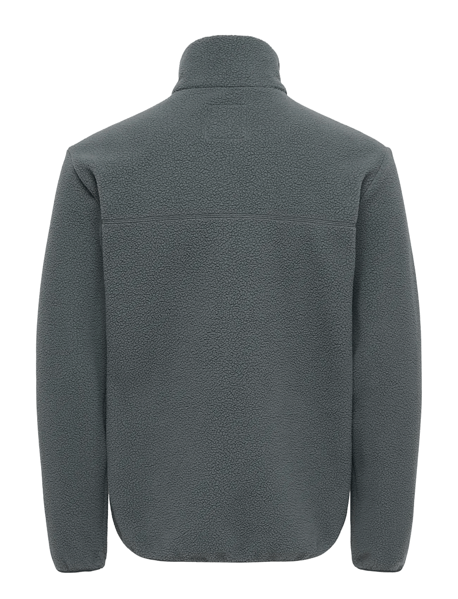 ONLY & SONS - ONSJASON PRTC FLEECE JACKET OTW NOOS - frühlingsjacken - grey pinstripe - 2