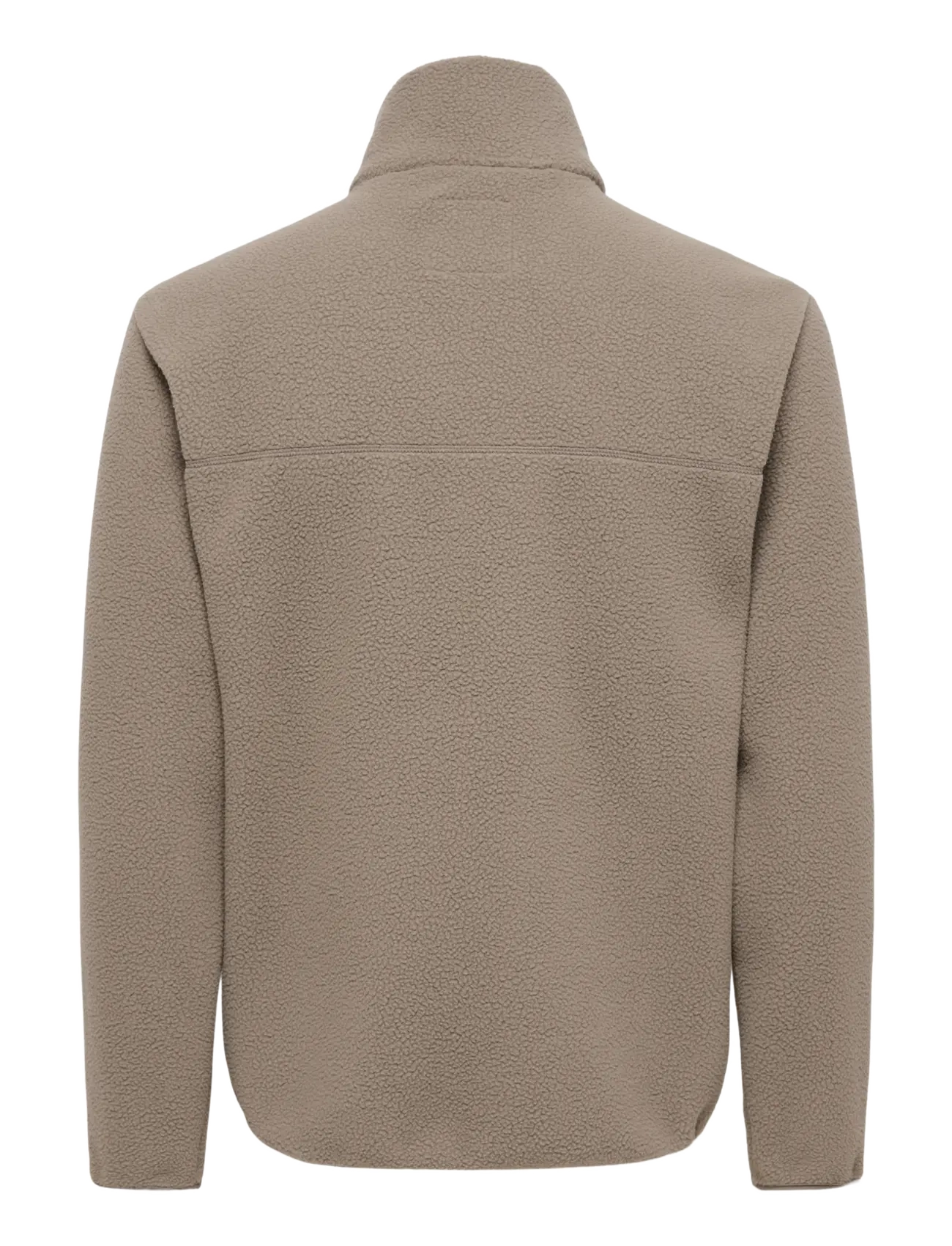 ONLY & SONS - ONSJASON PRTC FLEECE JACKET OTW NOOS - kevadjoped - walnut - 2