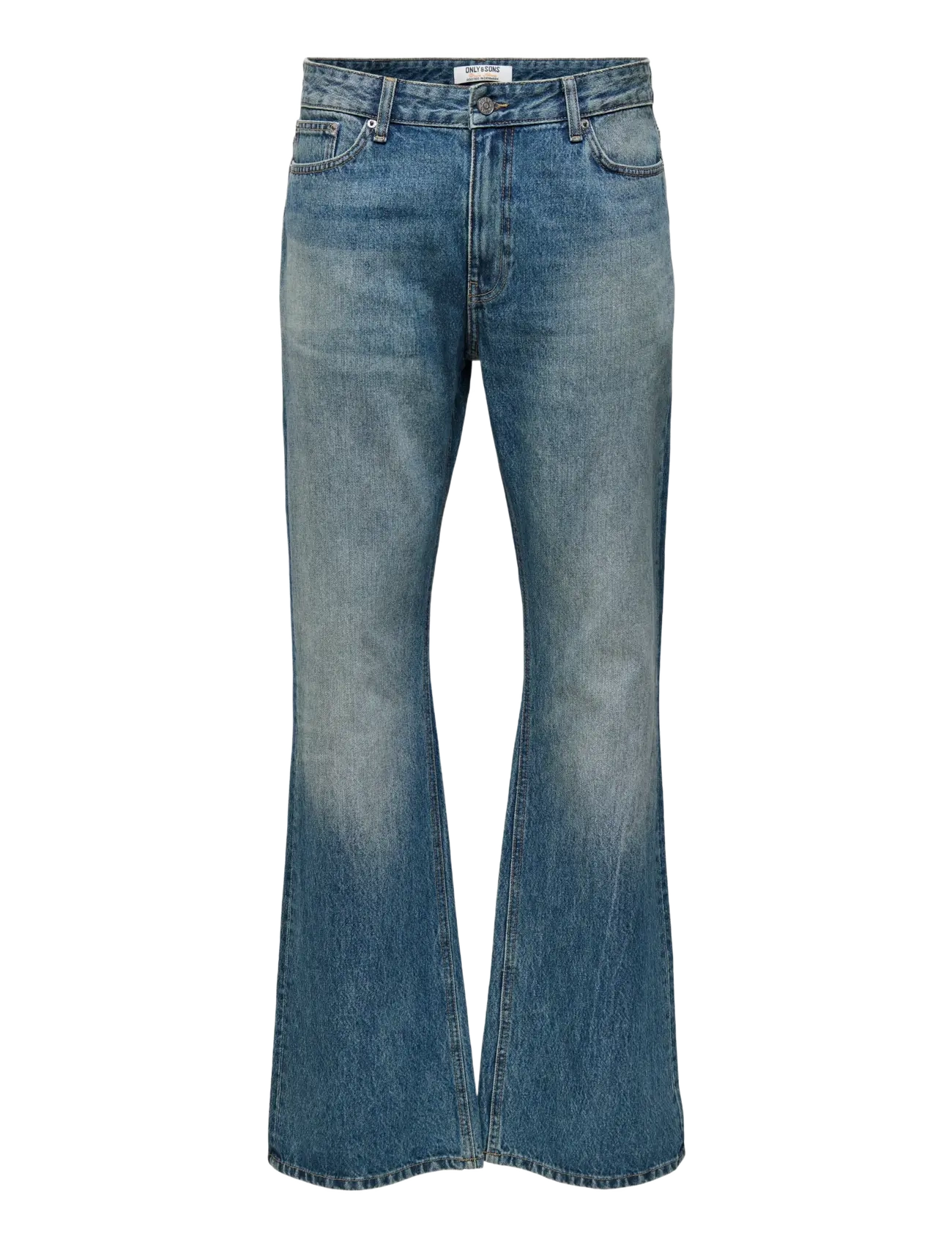 ONLY & SONS ONSGIBB BOOTCUT VINTAGE DB 8213 AZG DNM - Kleidung - DARK BLUE DENIM / blue
