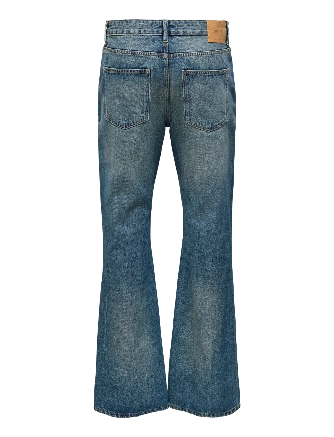 ONLY & SONS - ONSGIBB BOOTCUT VINTAGE DB 8213 AZG DNM - dark blue denim - 1