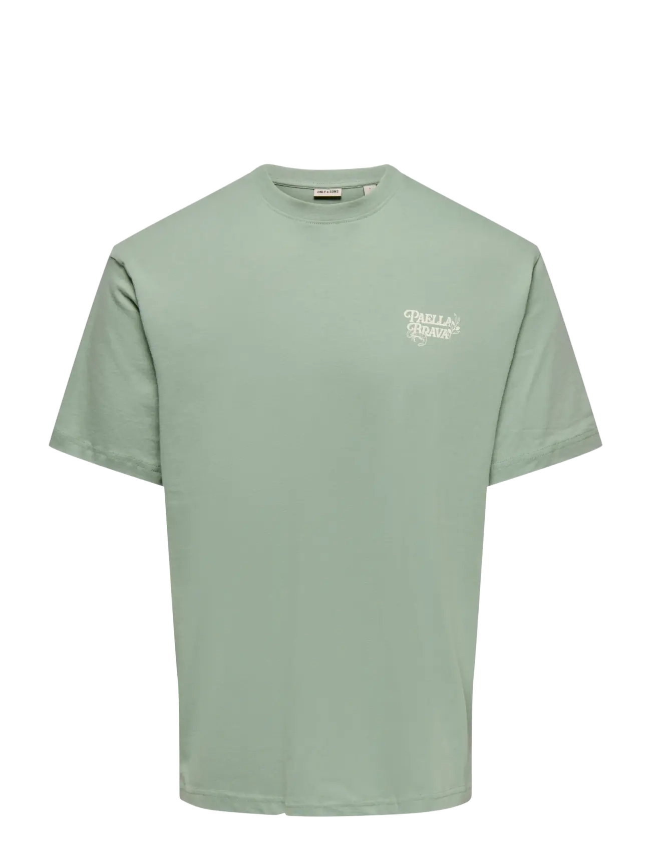 ONLY & SONS ONSCHEF LIFE RLX SS TEE - Tøj - ICEBERG GREEN / green