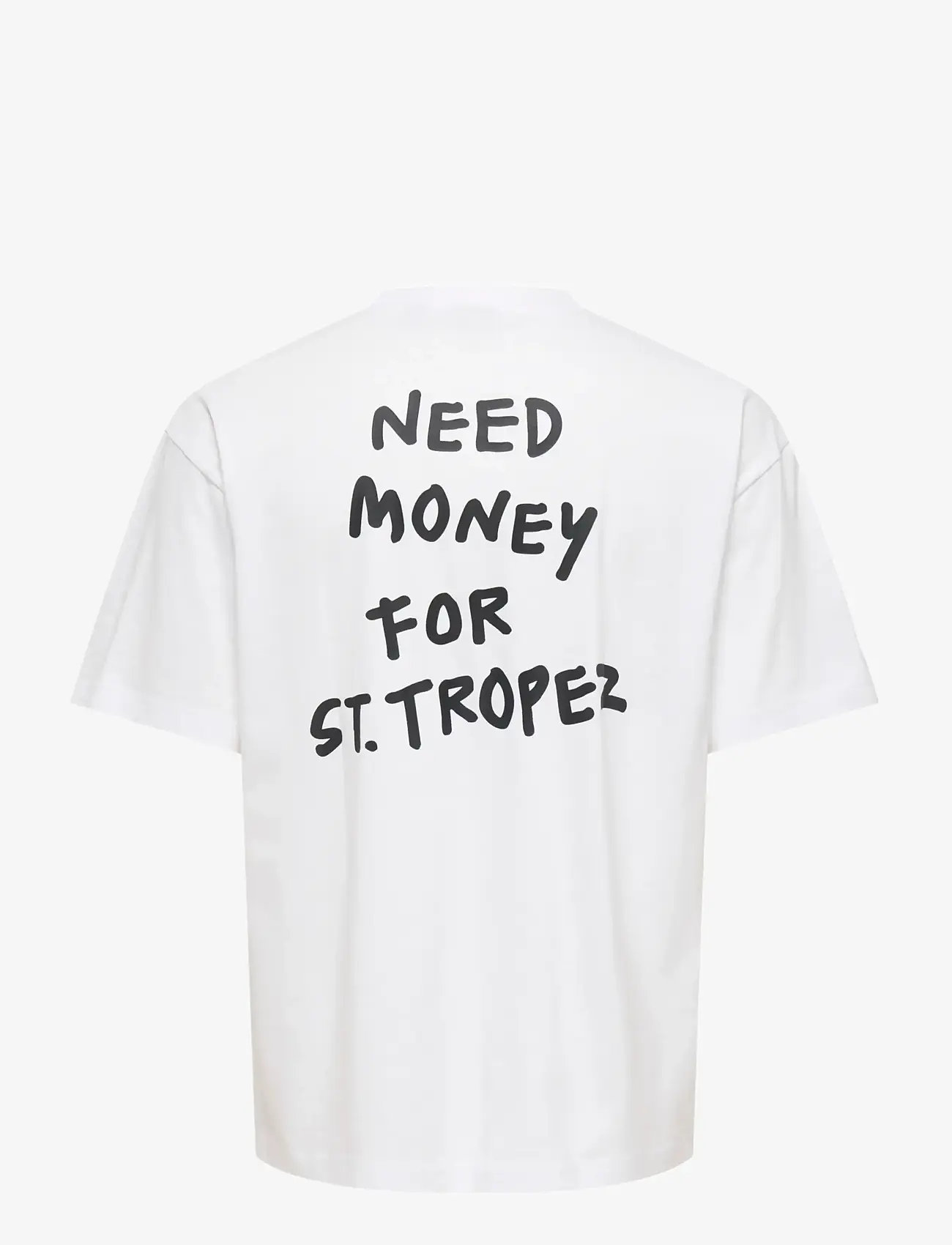ONLY & SONS - ONSMONEY LIFE LOOSE SS TEE - kortærmede t-shirts - bright white - 1
