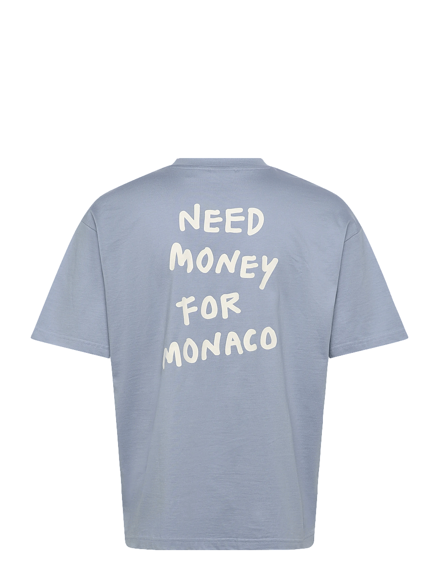 ONLY & SONS - ONSMONEY LIFE LOOSE SS TEE - kortärmade t-shirts - dusty blue - 1