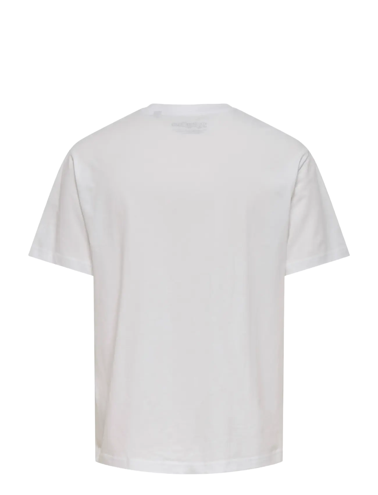 ONLY & SONS - ONSROLLING STONE LIFE RLX SS LIC TEE - bright white - 1
