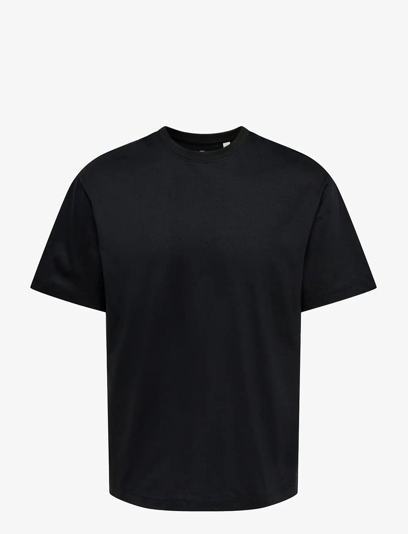 ONLY & SONS - ONSWHITE LOTUS LIFE RLX SS LIC TEE - kortærmede t-shirts - jet black - 0